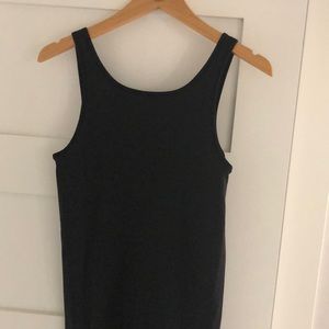 Black Two Way Lululemon Tank Top